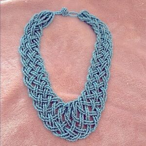 Elegant Green Beaded Necklace